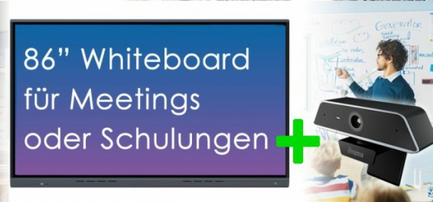 Digitale Whiteboard, die perfekte Lösung für Präsentationen und Meetings