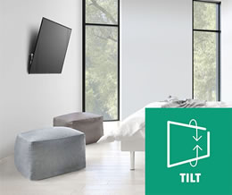 Wandhalterung mit Neigeffekt