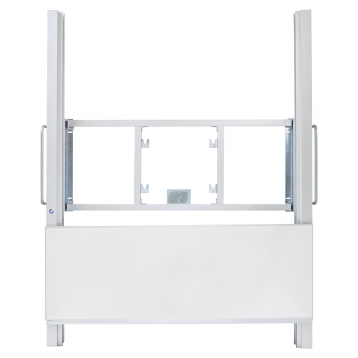 RDFS Höhenverstellbare Whiteboard Boden-Wandhalterung 65 - 86 Zoll