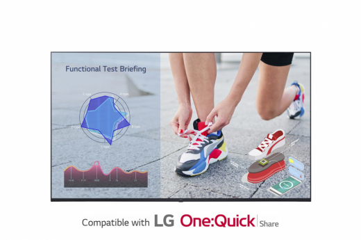 LG 50UL3J-M Signage-Display Digital Signage Flachbildschirm 127 cm (50") LCD WLAN 400 cd/qm 4K Ultra HD Blau WebOS 16/7