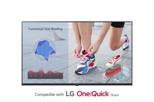 LG 43UL3J-M Signage-Display Digital Signage Flachbildschirm 109,2 cm (43") LCD WLAN 300 cd/qm 4K Ultra HD Blau WebOS 16/7