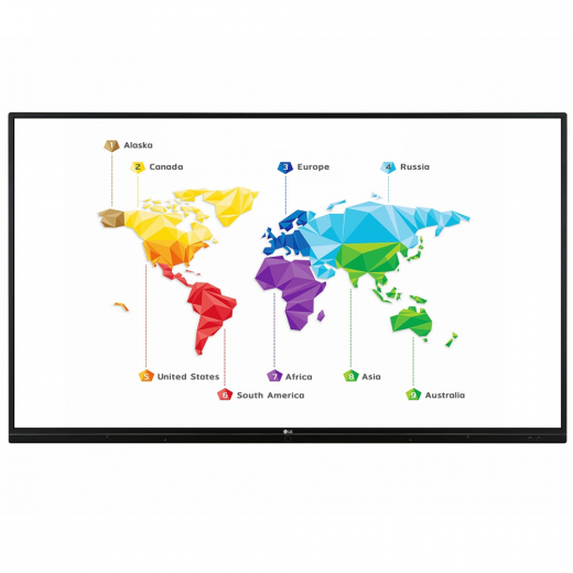 LG 65" IR Multi-Touch UHD IPS Display 65TR3BF