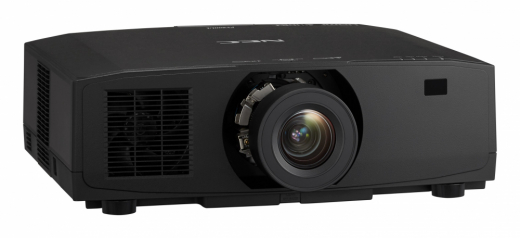 NEC PV710UL-B Standard Throw-Projektor 7100 ANSI Lumen 3LCD WUXGA (1920x1200) Schwarz