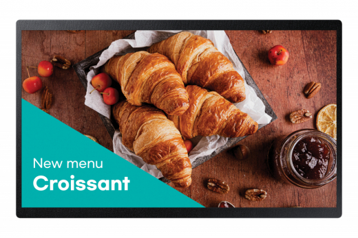 Samsung QB24C Digital Signage Flachbildschirm 61 cm (24") LED WLAN 250 cd/qm Full HD Schwarz Eingebauter Prozessor Tizen 16/7