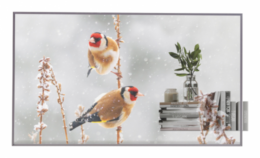 LG 55EW5P-M Signage-Display 139,7 cm (55") OLED 600 cd/qm Full HD Silber Touchscreen 18/7