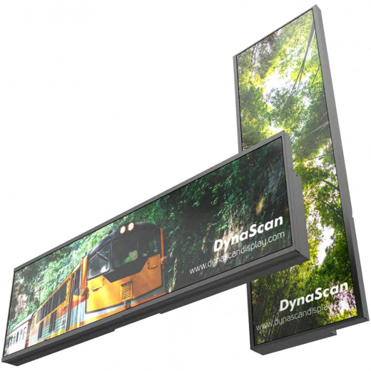DynaScan DS371BT4 37 Zoll High Brightness Schaufenster Monitor mit 3000 Nits, Android Mediaplayer und Schutz vor Staub und Überhitzung