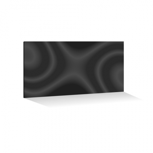 Kunststoff Rückwand Verkleidung für 55 Zoll LCD LED Monitore Weiß