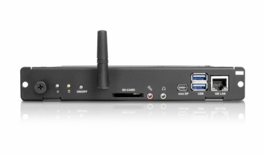 NEC Slot-In PC 100014120 Thin Client 1,58 GHz 900 g Schwarz N2807