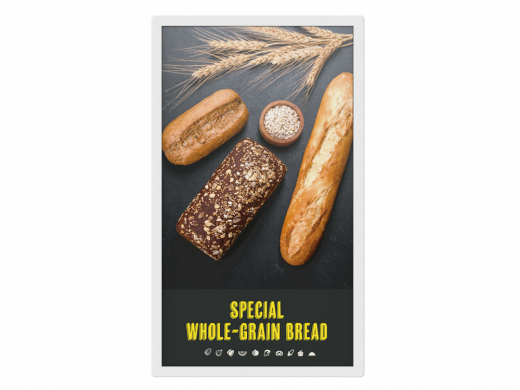 Sharp EP-C251 Digital Signage Flachbildschirm 64,3 cm (25.3") WLAN Quad HD+ Weiß