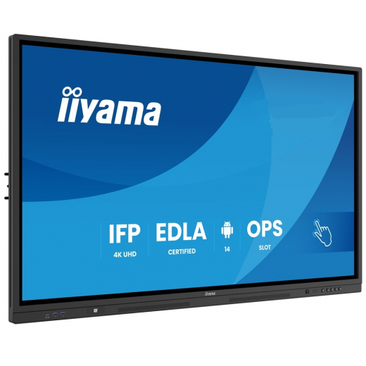 iiyama ProLite TE8615A-B1AG – 86" Premium Smartboard mit Android 14 & Google EDLA