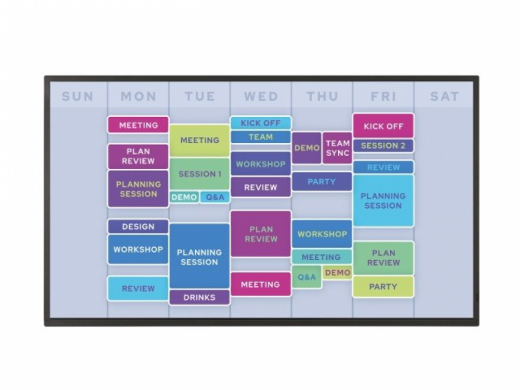 Sharp PN-HY431 Digital Signage Flachbildschirm 109,2 cm (43") TFT 500 cd/m? 4K Ultra HD Schwarz 24/7