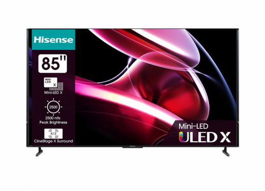 Hisense 85UXKQ Fernseher 2,16 m (85Zoll) 4K Ultra HD Smart-TV WLAN Anthrazit 2500 cd/qm