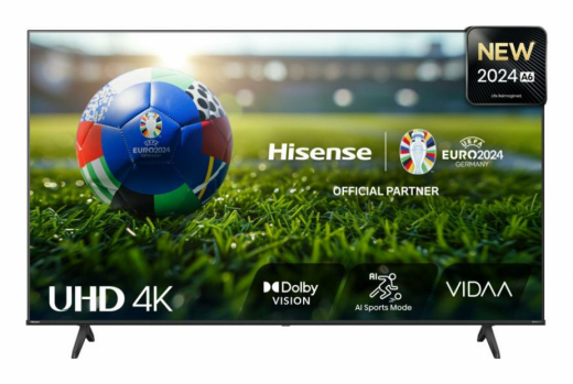 Hisense 50E6NT Fernseher 127 cm (50Zoll) 4K Ultra HD Smart-TV WLAN Schwarz 300 cd/qm