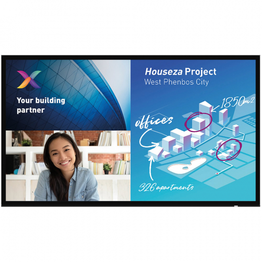 Philips C-Line Whiteboard Display 55BDL6051C 55 Zoll