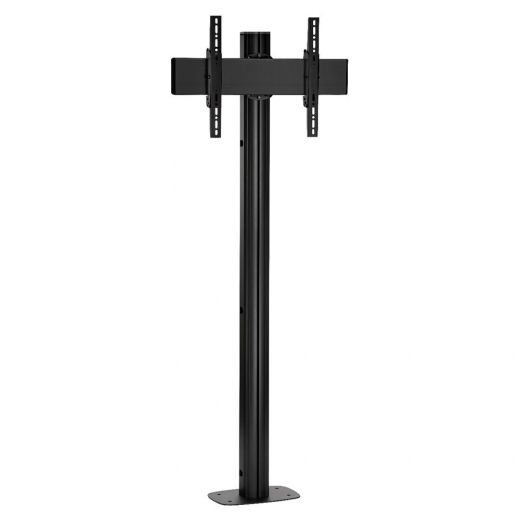 FM1544 Bodenfixhalterung für max. 65 Zoll Monitore 150 cm Profil-Rohr