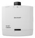 Sharp V801U Standard Throw-Projektor 8000 ANSI Lumen 3LCD WUXGA (1920x1200) 3D Wei?