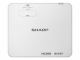 Sharp P621U Standard Throw-Projektor 6200 ANSI Lumen 3LCD WUXGA (1920x1200) Wei?