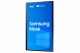 Samsung KM24C-3 Kiosk-Design 61 cm (24") LED 250 cd/qm Full HD Wei? Touchscreen Eingebauter Prozessor Windows 10 IoT Enterprise 16/7