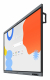 Samsung LH65WAFPLGC Interaktives Whiteboard 165,1 cm (65") 3840 x 2160 Pixel Touchscreen Schwarz, Grau