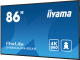 iiyama LH8664UHS-B2AG Signage-Display Digital Signage Flachbildschirm 2,18 m (86") WLAN 500 cd/m? 4K Ultra HD Schwarz Eingebauter Prozessor Android 24/7