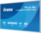 iiyama LH5581UHSG-1AG Signage-Display Interaktiver Flachbildschirm 138,7 cm (54.6") WLAN 500 cd/m? 4K Ultra HD Weiß Eingebauter Prozessor Android 10 24/7