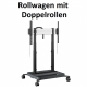 Motorisierte Halterungen der RISE 05er Serie Rollwagen mit Einzelrollen