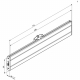 PFB3407 Adapterleiste für Monitorhalterung 65 cm