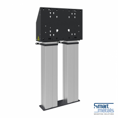 S052.7110 Boden-Wand-Lösung für elektrisches Display-Liftsystem XL
