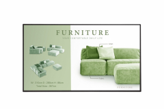 LG 55UM5N-H Signage-Display Digital Signage Flachbildschirm 139,7 cm (55") WLAN 500 cd/qm 4K Ultra HD Schwarz WebOS 24/7