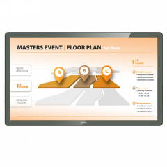 Philips 55BDL3452T Multitouch Display 55 Zoll (139 cm)