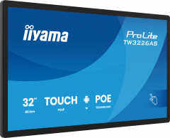 iiyama TW3226AS-B3P Signage-Display Kiosk-Design 80 cm (31.5") LED WLAN 430 cd/qm Full HD Schwarz Touchscreen Eingebauter Prozessor Android 24/7