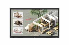 LG CreateBoard Standard Interaktives Whiteboard 165,1 cm (65") 3840 x 2160 Pixel Touchscreen Schwarz