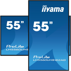 iiyama ProLite LH5560UHS-B2AG – 55" 4K UHD Digital Signage Display