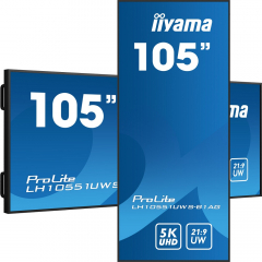 iiyama PROLITE LH10551UWS-B1AG Digital Signage Display 105 Zoll
