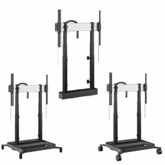 Motorisierte Halterungen der RISE 05er Serie Rollwagen mit Doppelrollen