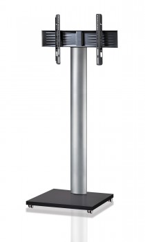 VCM TV-Standfuss Onu mit Rollen Silber