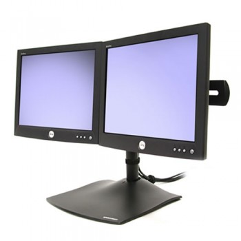 Ergotron DS100 Tischstandfuß für zwei Monitore horizontal