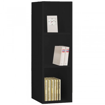 VCM CD-DVD-Sammel-Regal Mendas 3-fach Schwarz