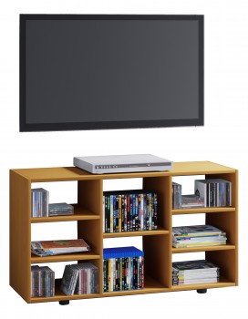 VCM TV-Beistelltisch Fetino Buche