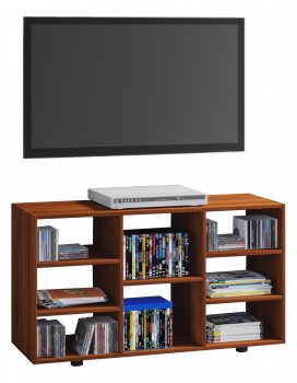 VCM TV-Beistelltisch Fetino Kern-Nussbaum