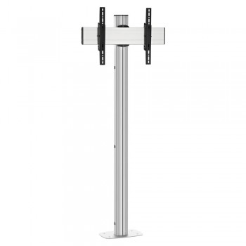 Vogels Standfuß FM2044 mit 200cm höhe für Monitore bis 65 Zoll Silber