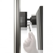 Tischhalter mit Bohrschraubbefestigung, 84.50 cm hoch bis 10 kg