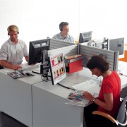 Novus Trennwand SlatWall 80 Komplettlösung Länge 80 cm