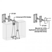 Ergotron Befestigungsclip 97-091 für Profilschienen