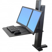 Ergotron WorkFit-SR dual Monitor Tischhalterung