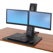Ergotron WorkFit-SR dual Monitor Tischhalterung