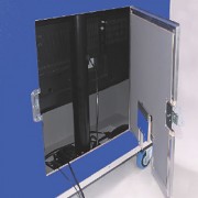 Lift Case mit 42 Zoll LCD Flatscreen 42LG3000