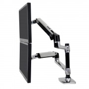Ergotron LX Dual Monitor mit Tischmontage