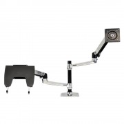Ergotron LX Dual Monitor mit Tischmontage