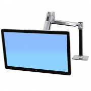 Ergotron LX Steh-Sitz Monitorarm mit Tischhalterung